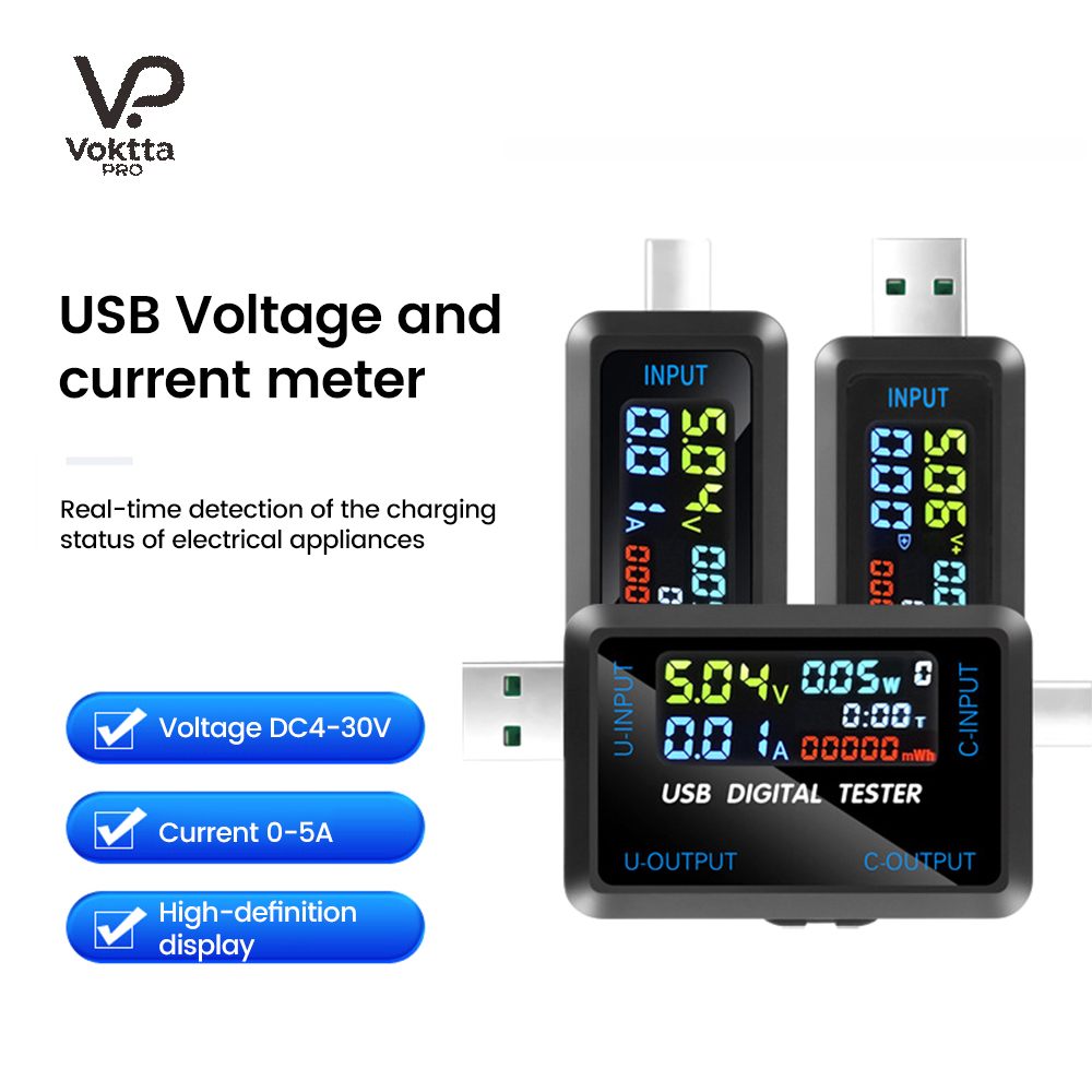 Logic Analyzer Usb - USB Tester 10 in 1 DC