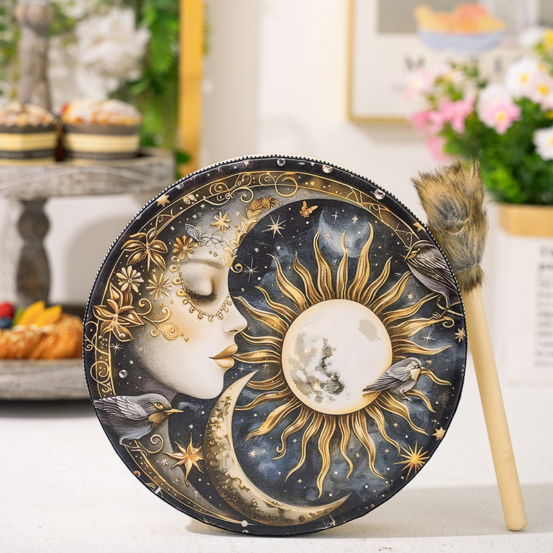 Diy Electronics Music - Egyptian Music Drum Beautiful Painting Strikes