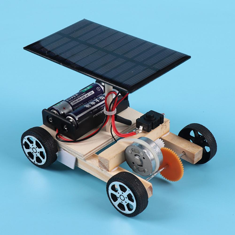 Diy Home Electronics - Assemble Solar Car Creative Inventions Motor