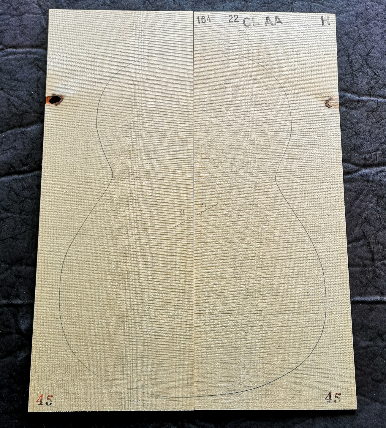 Diy Guitar Electronics - 1SET A/AA grade imported Moon Spruce