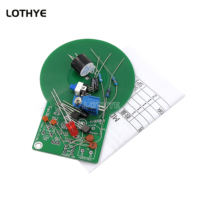 Diy Electronic Components - DC 3V-5V Metal Detector Kit DIY
