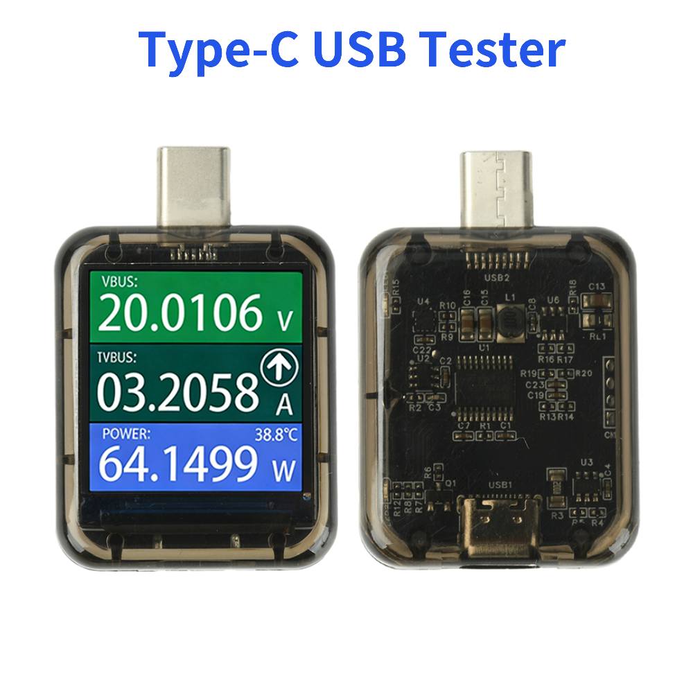 Logic Analyzer Usb - Type-C Multifunctional Tester Digital Display DC