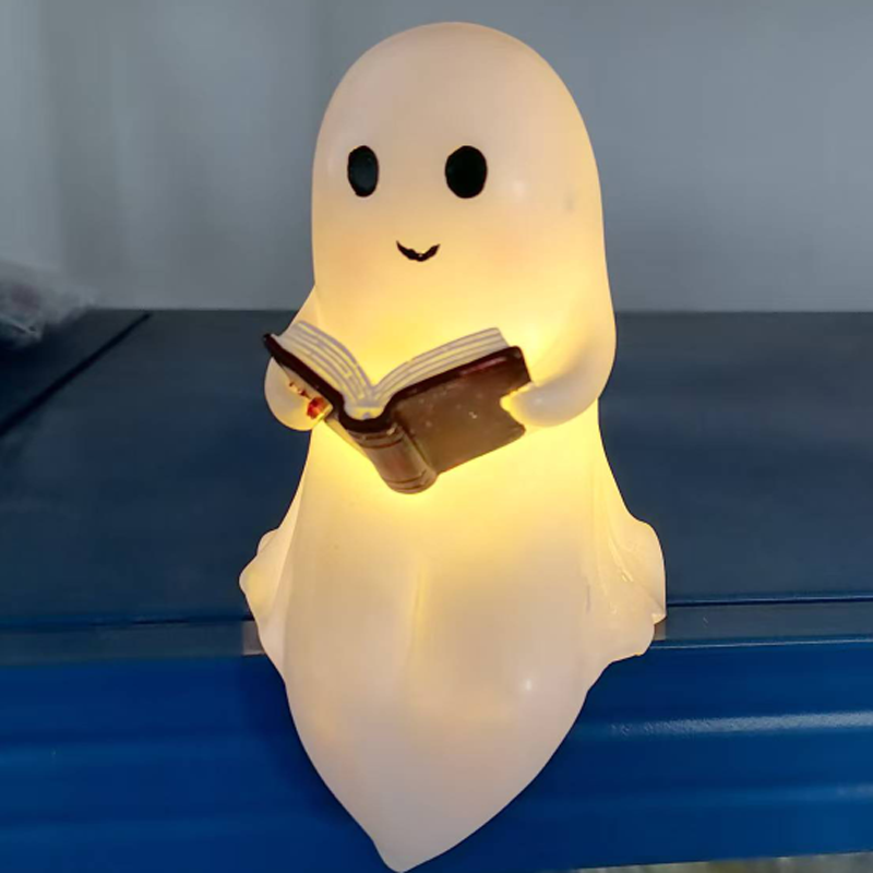 New Cute Ghost Reading Book La – Diy Halloween Electronics recenzja i cena