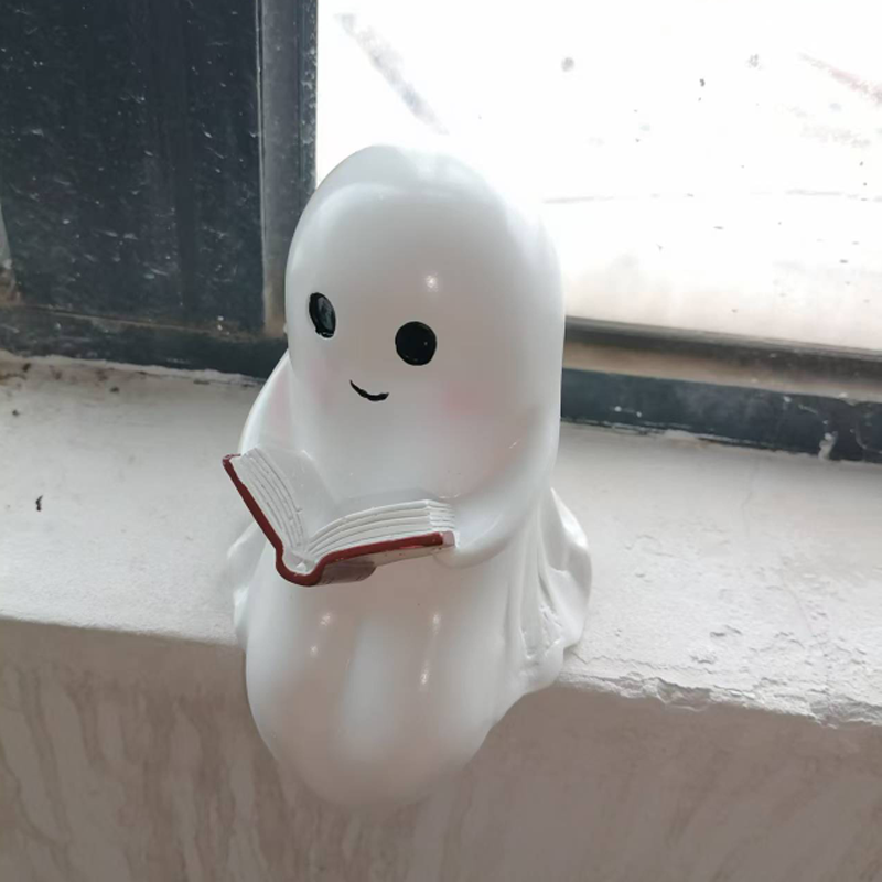 New Cute Ghost Reading Book La – Diy Halloween Electronics recenzja i cena