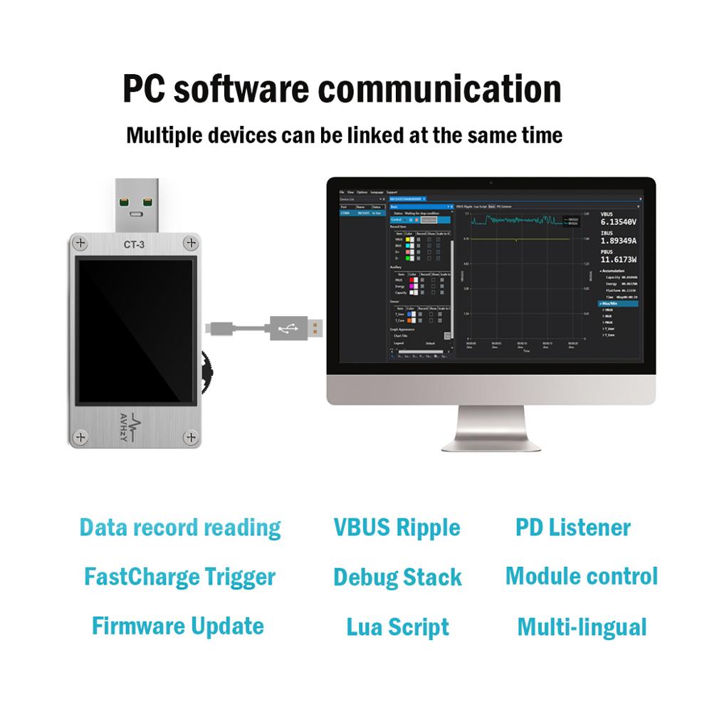 AVHzY USB 3.1 Power Meter  Dig – Logic Analyzer Usb recenzja i cena
