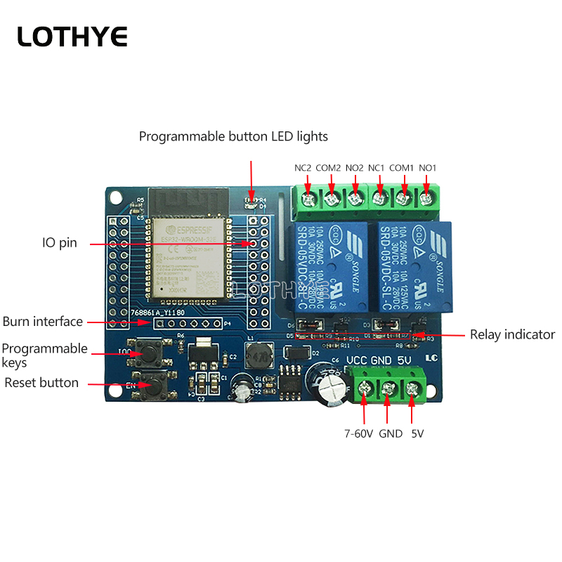 ESP32-WROOM ESP32 Dual Channel – Esp32 Wifi Bluetooth recenzja i cena