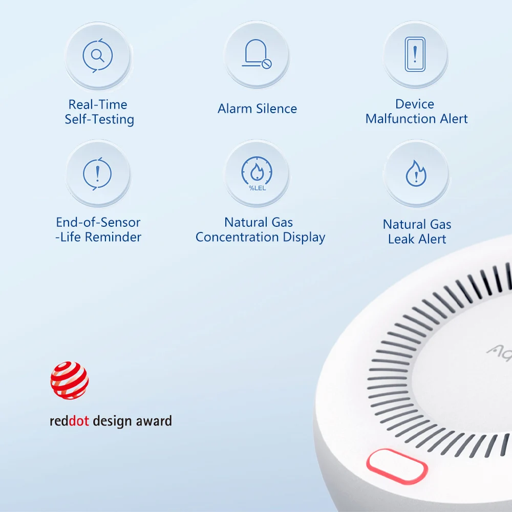 Aqara Natural Gas Detector Sma – Diy Home Electronics recenzja i cena
