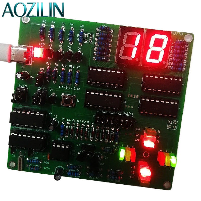 AOZILIN Digital Circuit Traffi – Diy Electronics Course recenzja i cena