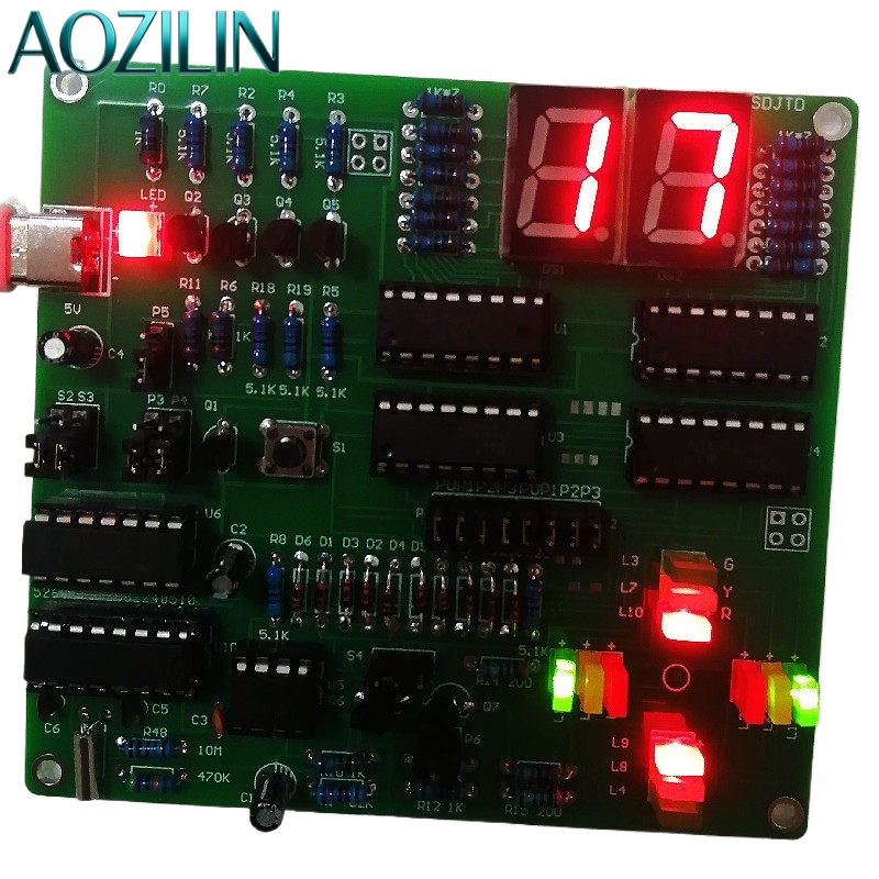 AOZILIN Digital Circuit Traffi – Diy Electronics Course recenzja i cena