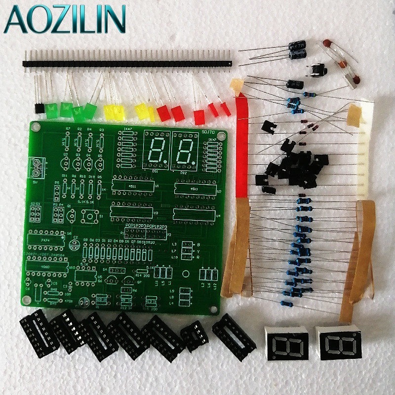 AOZILIN Digital Circuit Traffi – Diy Electronics Course recenzja i cena