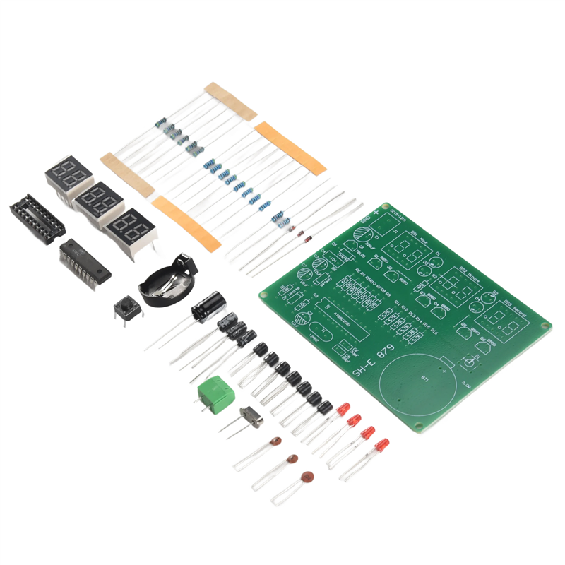 Stylish-AT89C2051 6 Digital LE – Diy Electronics Flux recenzja i cena