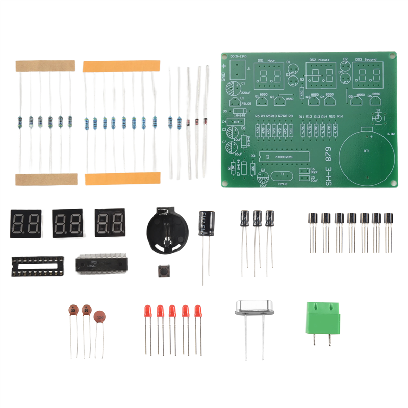 Stylish-AT89C2051 6 Digital LE – Diy Electronics Flux recenzja i cena