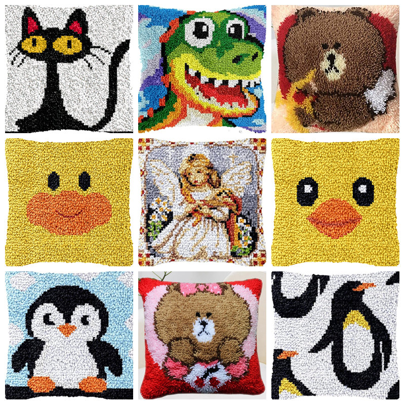 Cartoon Embroidery Latch Hook  – Diy Electronics Watch recenzja i cena