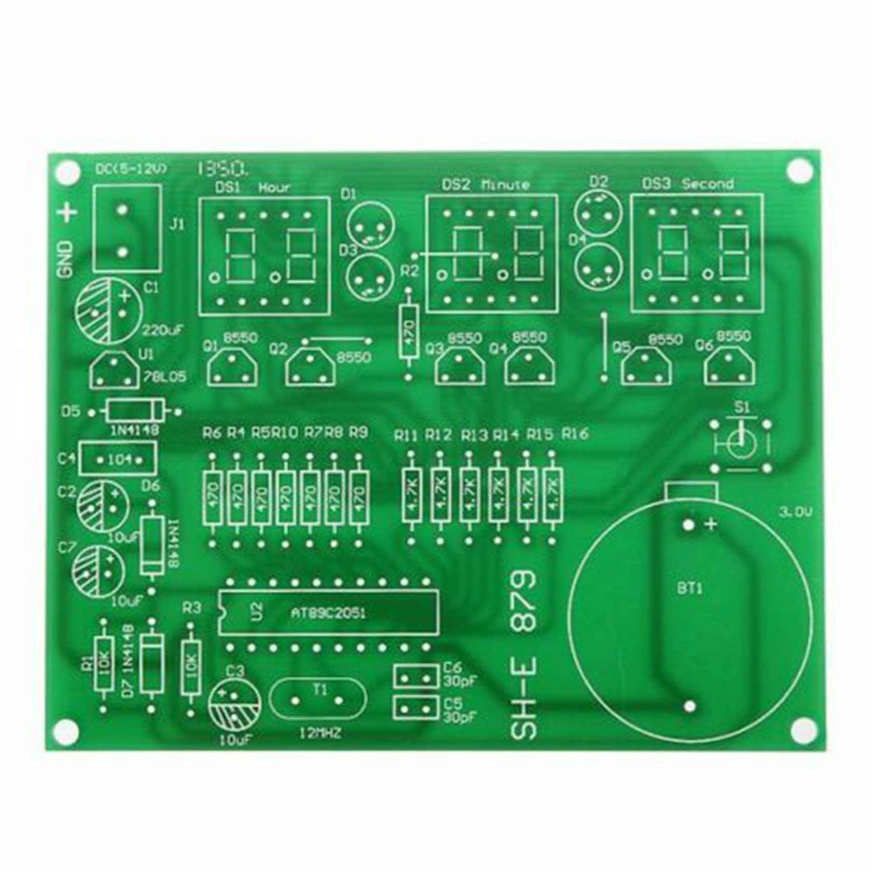 T31C-3 Set AT89C2051 6 Digital – Diy Electronics Flux recenzja i cena