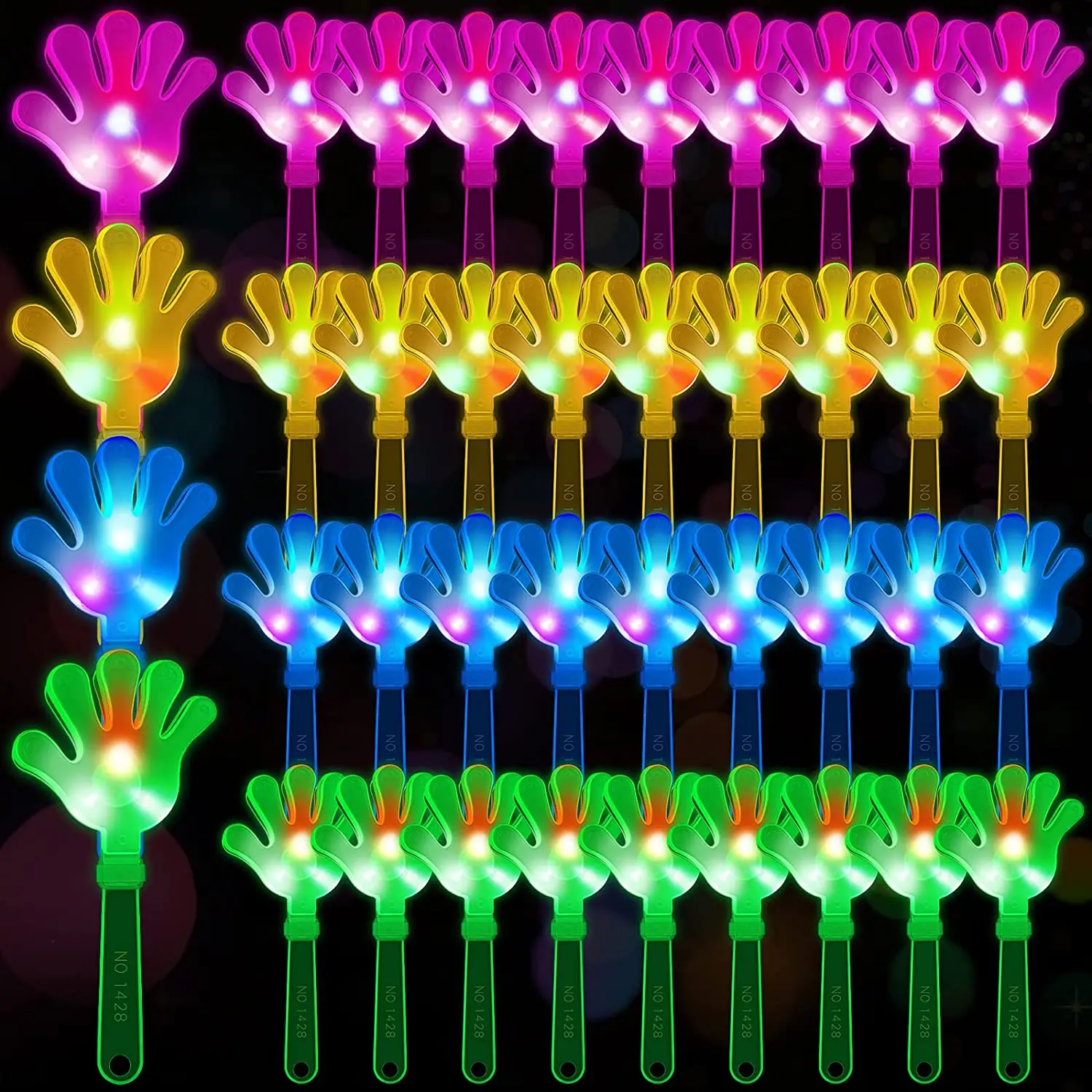 12pcs Hand Clappers Light up L – Diy Halloween Electronics recenzja i cena