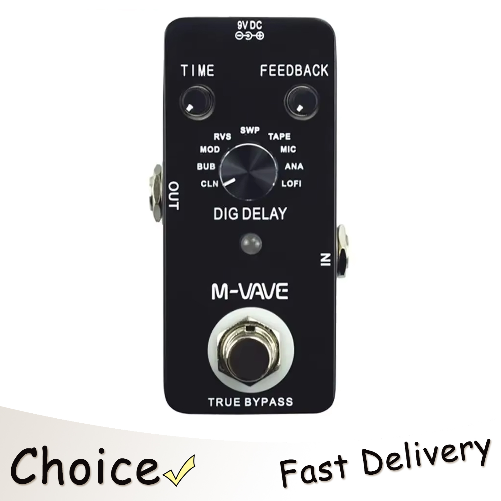 M-VAVE DIG DELAY Electric Guit – Diy Guitar Electronics recenzja i cena