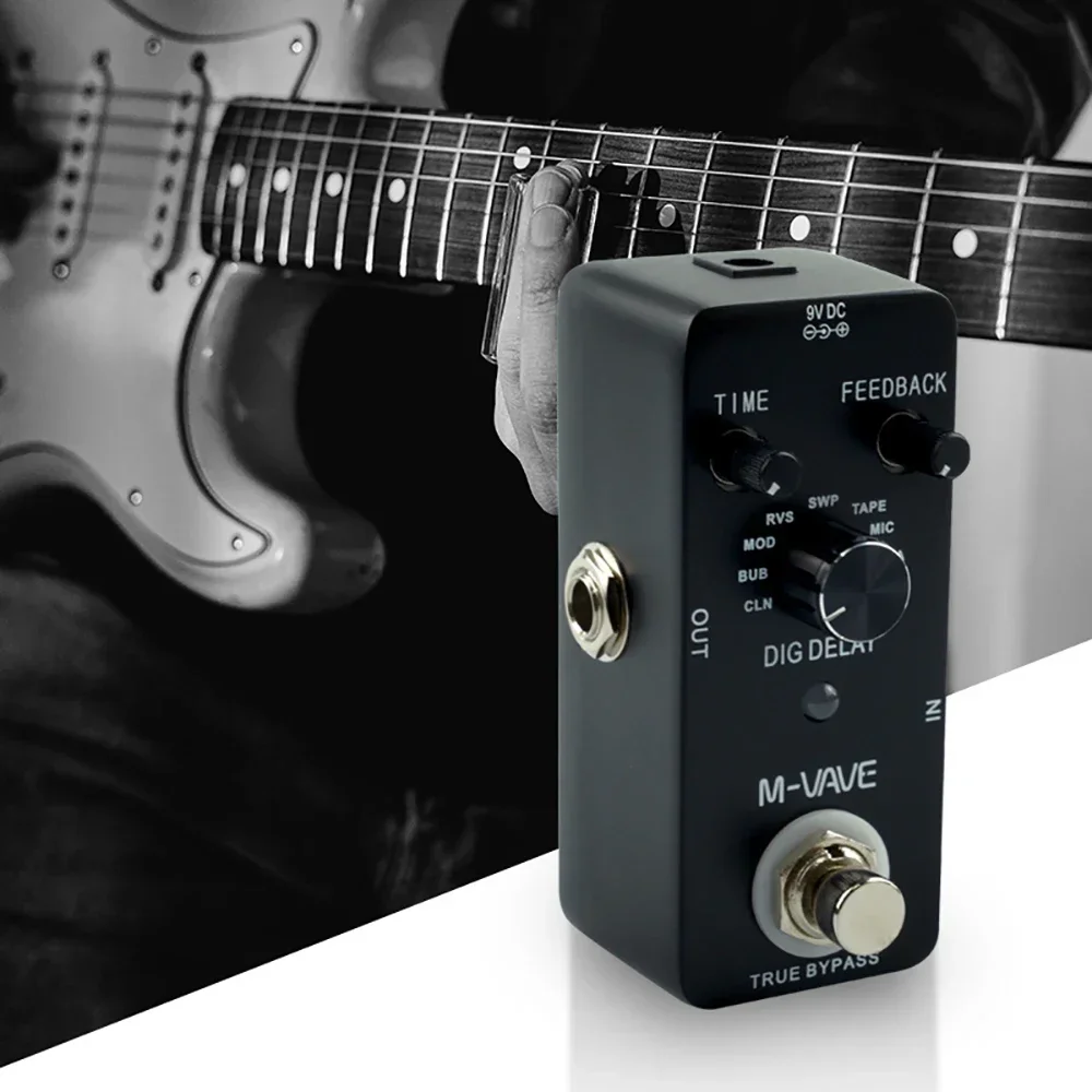 M-VAVE DIG DELAY Electric Guit – Diy Guitar Electronics recenzja i cena