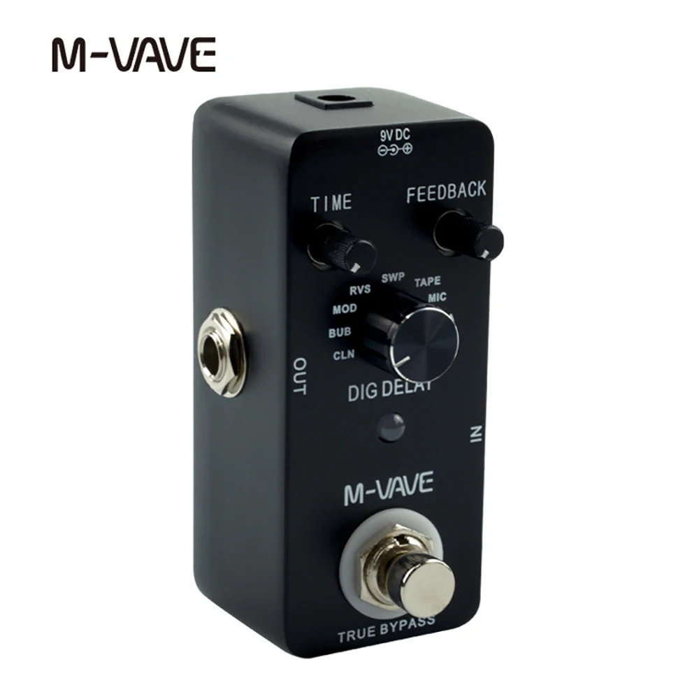 M-VAVE DIG DELAY Electric Guit – Diy Guitar Electronics recenzja i cena