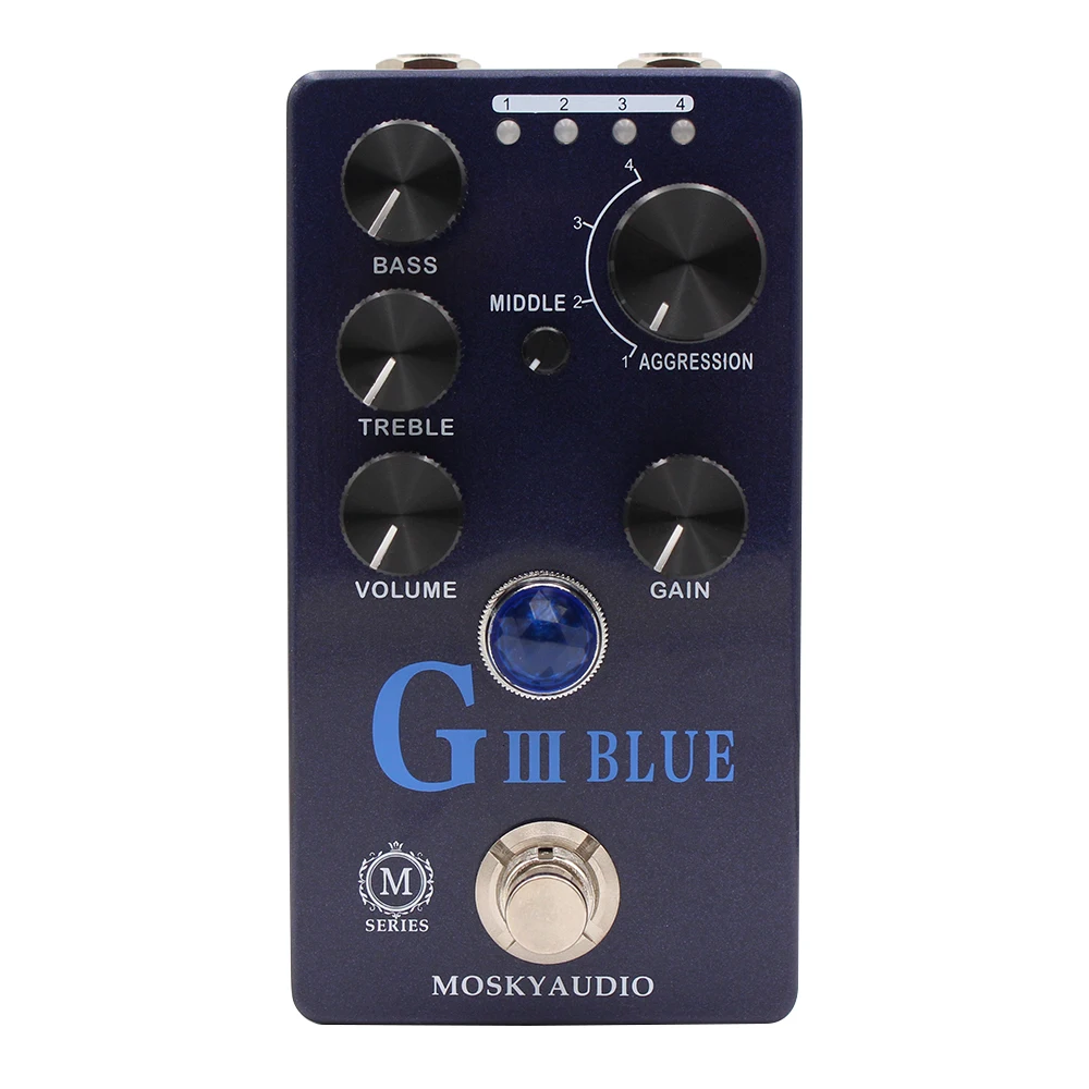 Mosky G III BLUE Overdrive Dis – Diy Guitar Electronics recenzja i cena