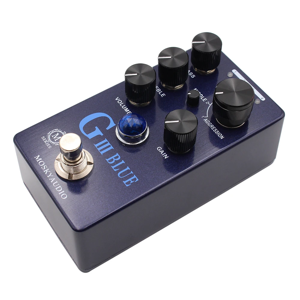 Mosky G III BLUE Overdrive Dis – Diy Guitar Electronics recenzja i cena