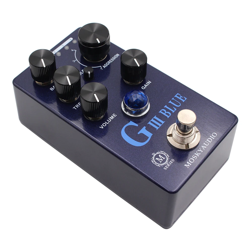Mosky G III BLUE Overdrive Dis – Diy Guitar Electronics recenzja i cena