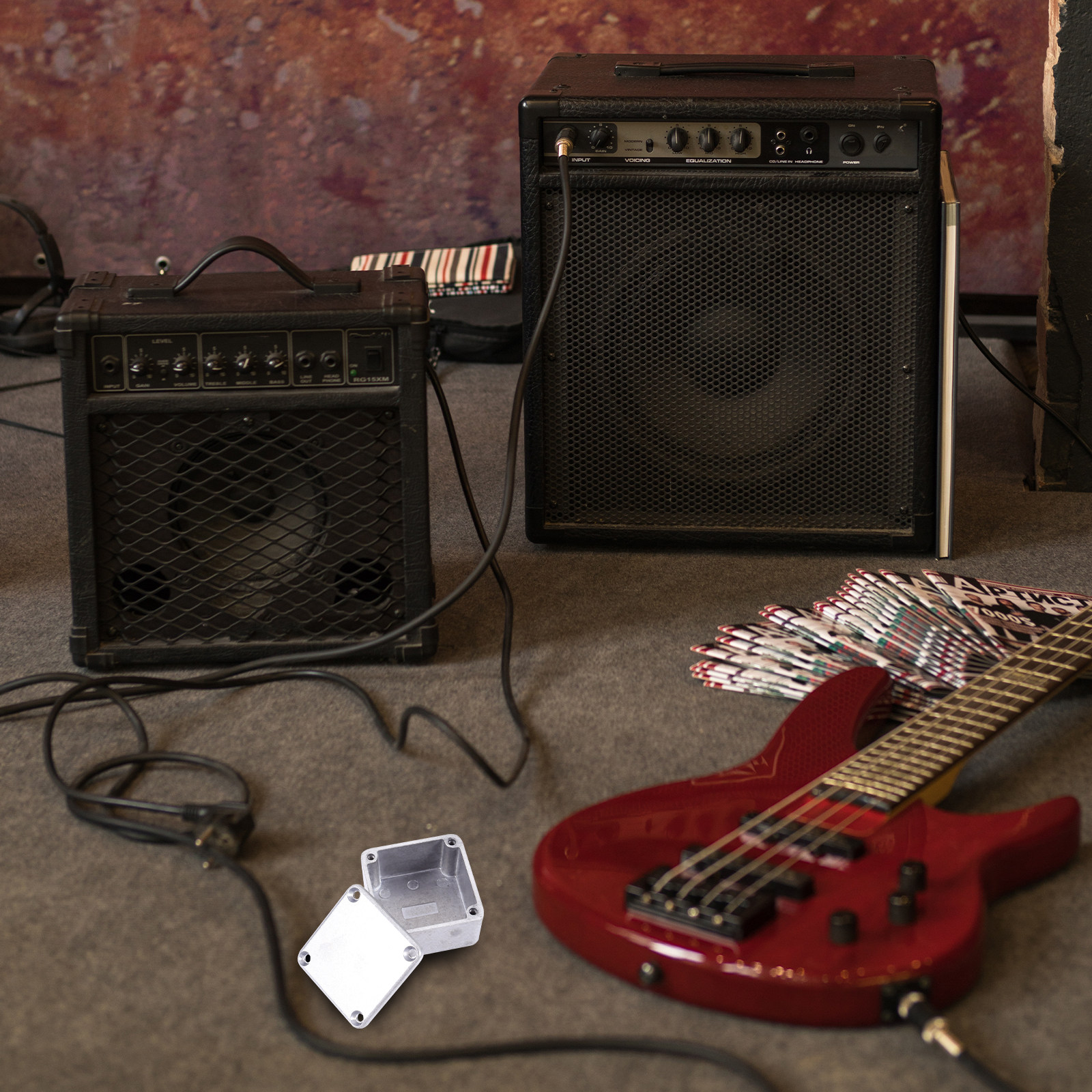 Extruded Aluminum Enclosure Gu – Diy Electric Guitar Electronics recenzja i cena