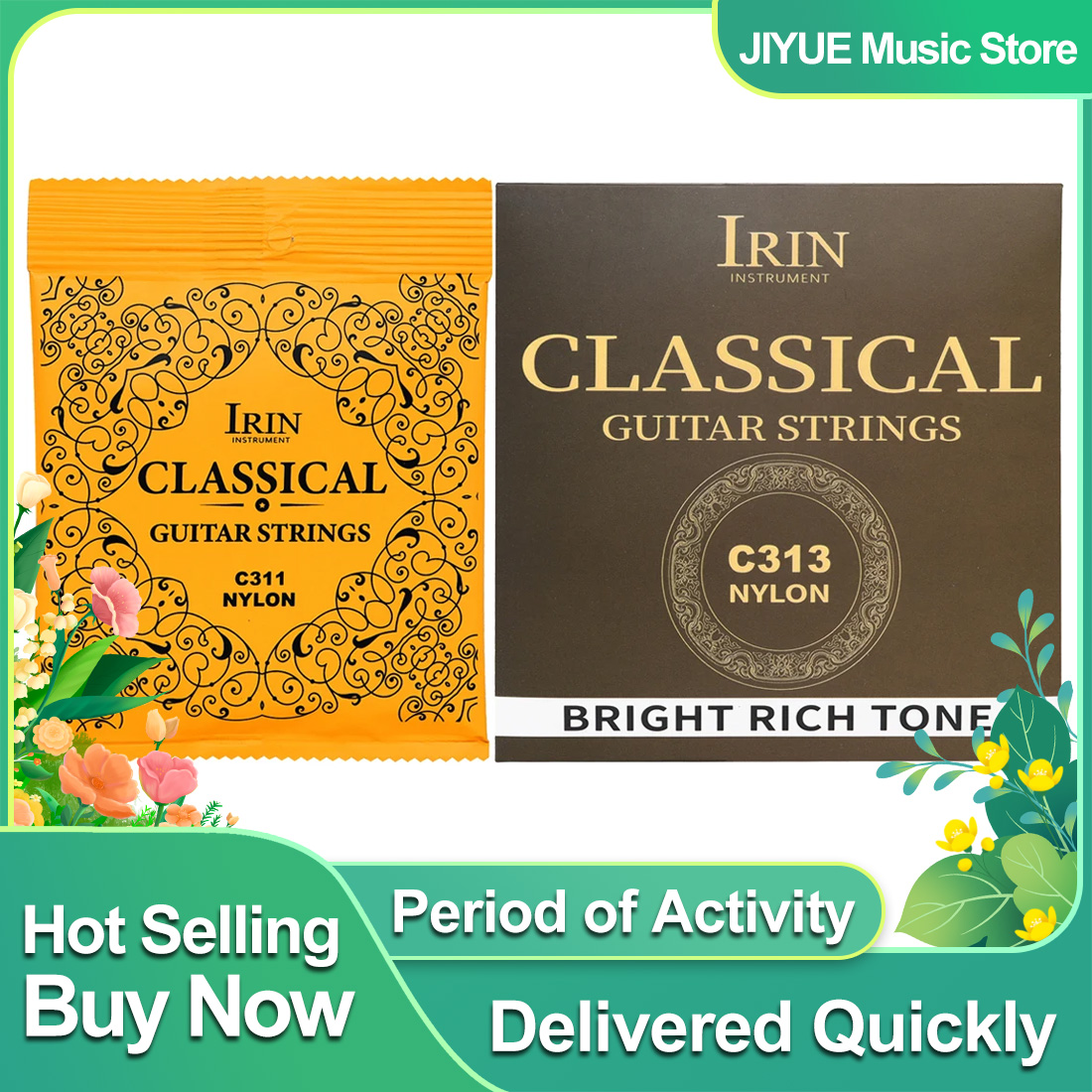 IRIN Classical Guitar Strings  – Diy Guitar Electronics recenzja i cena