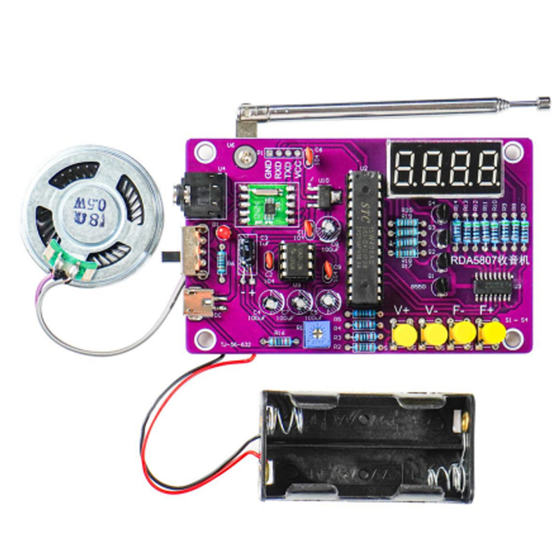 DIY FM Radio Electronic Kit 87 – Diy Electronics For Home recenzja i cena
