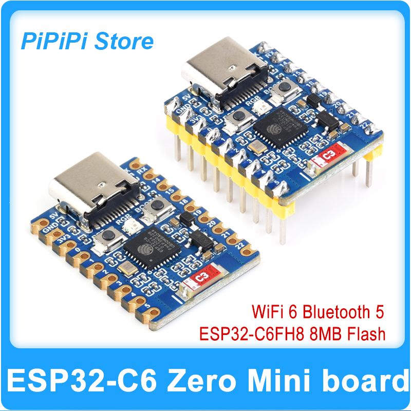 ESP32-C6 Zero Super Mini Devel – Esp32 Wifi Bluetooth recenzja i cena