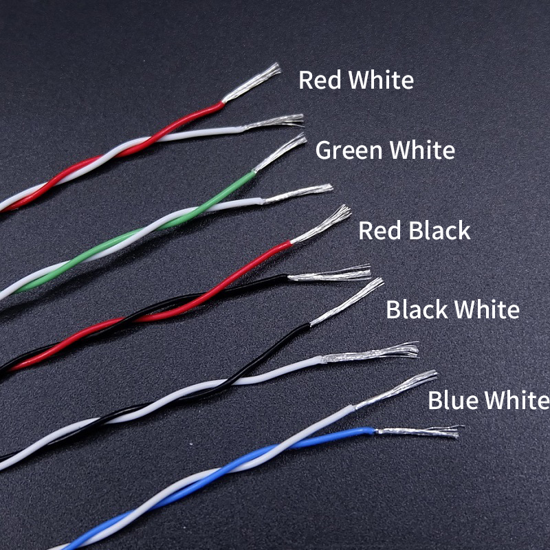 2M/10M 2pins PTFE Wire 30/26/2 – Diy Electronics Music recenzja i cena