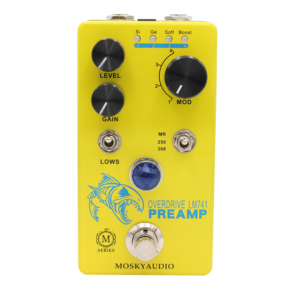 MOSKY LM741 Preamp Guitar Peda – Diy Guitar Electronics recenzja i cena