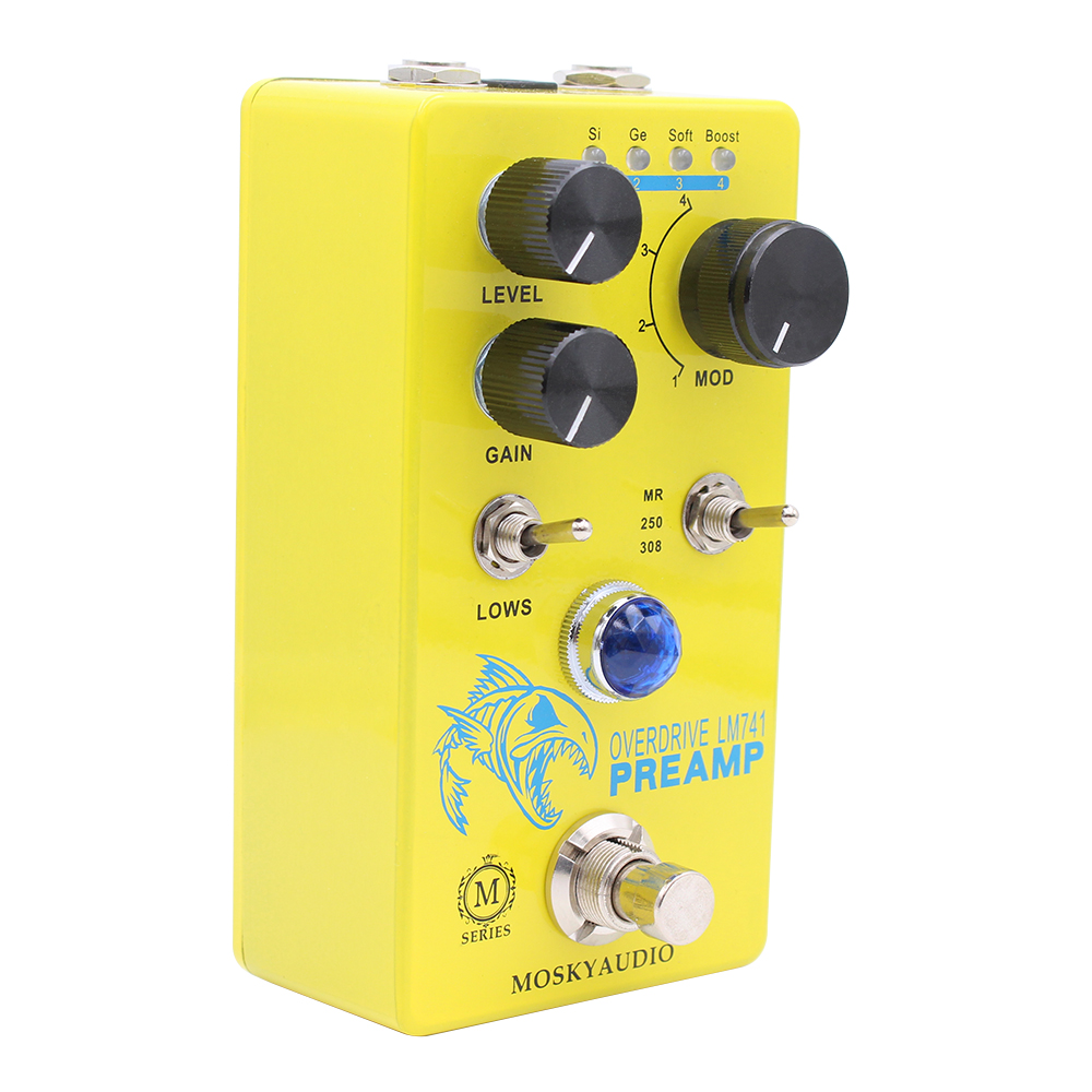 MOSKY LM741 Preamp Guitar Peda – Diy Guitar Electronics recenzja i cena