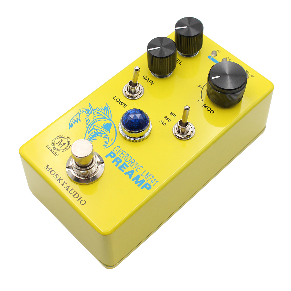 MOSKY LM741 Preamp Guitar Peda – Diy Guitar Electronics recenzja i cena