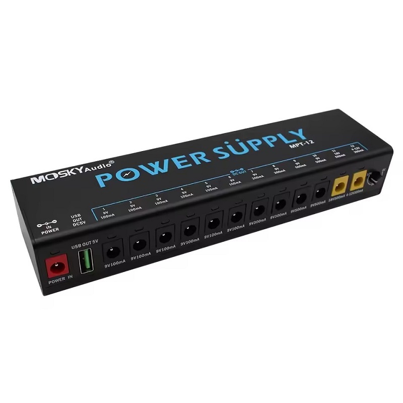 MOSKY MPT-12 Guitar Effect Ped – Diy Guitar Electronics recenzja i cena
