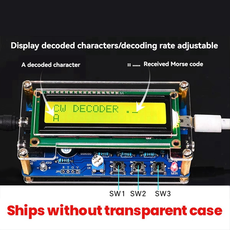A56G-Upgraded CW Morse Code De – Diy Electronic Components recenzja i cena
