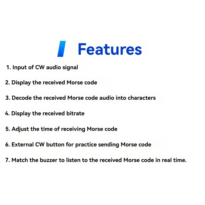 A56G-Upgraded CW Morse Code De – Diy Electronic Components recenzja i cena
