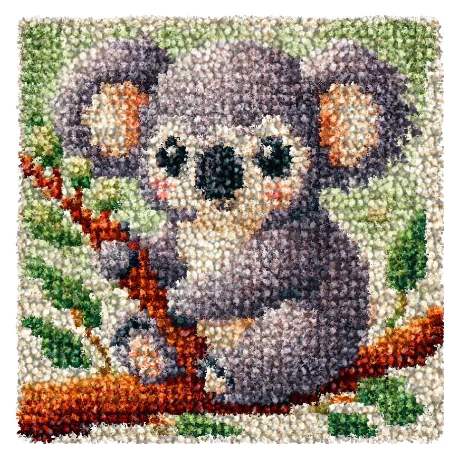 Cute Animals Embroidery Latch  – Diy Electronics Watch recenzja i cena