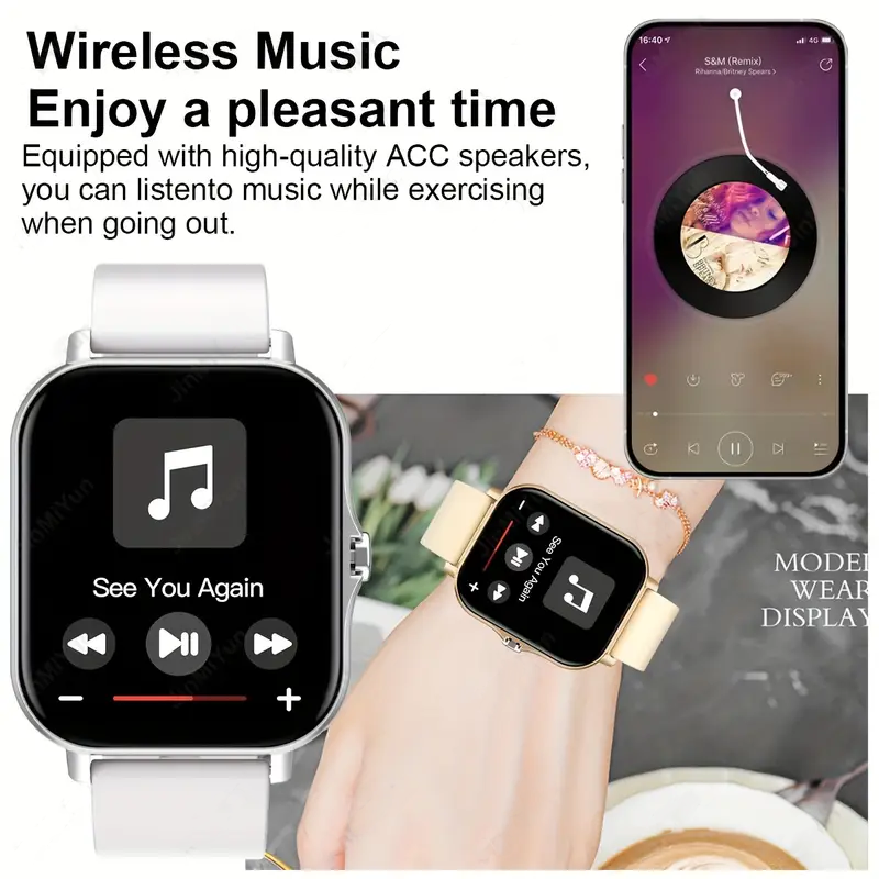 LAXASFIT 2026 Smart Watch 1.83 – Diy Electronics Music recenzja i cena