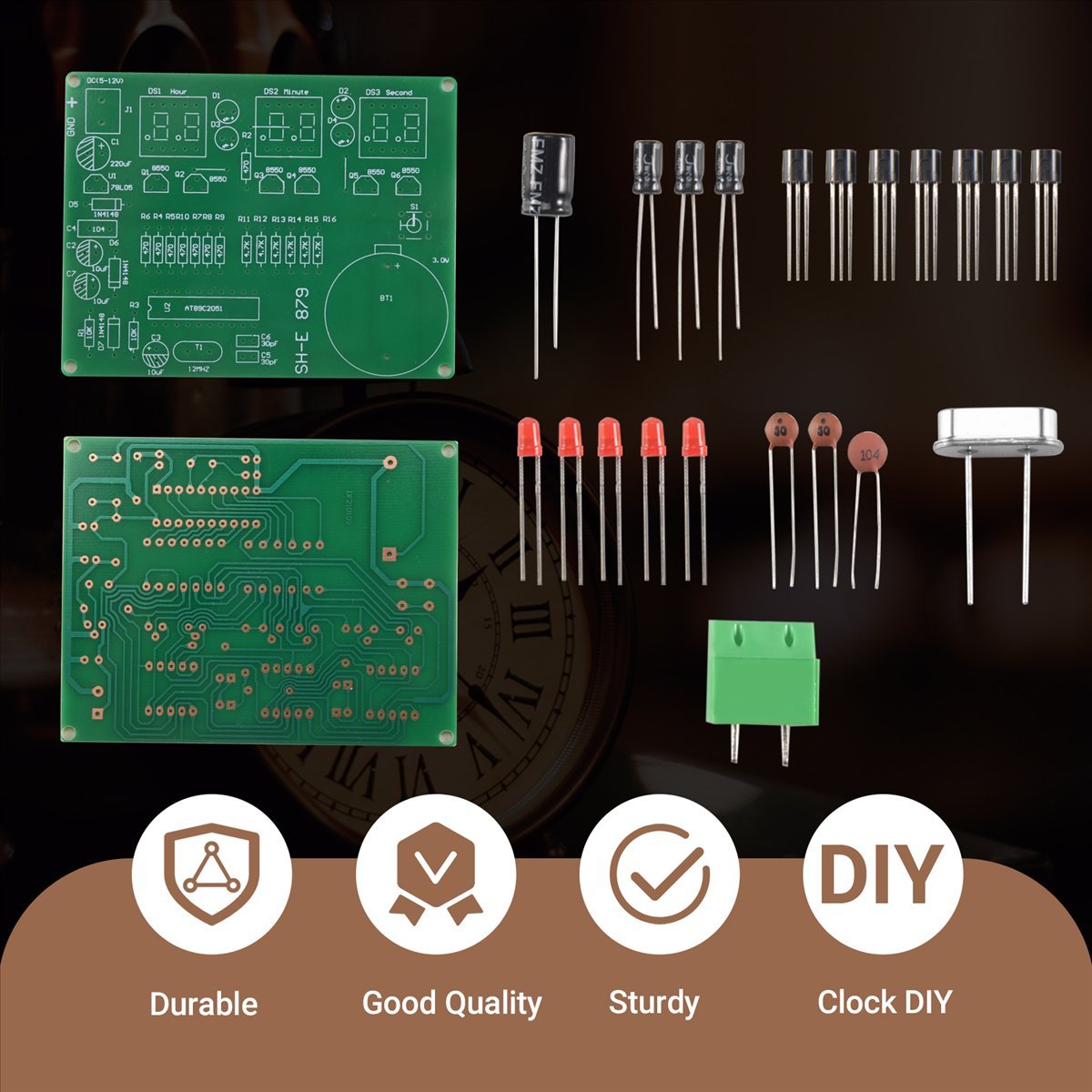 A003 AT89C2051 6 Digital LED D – Diy Electronics Flux recenzja i cena