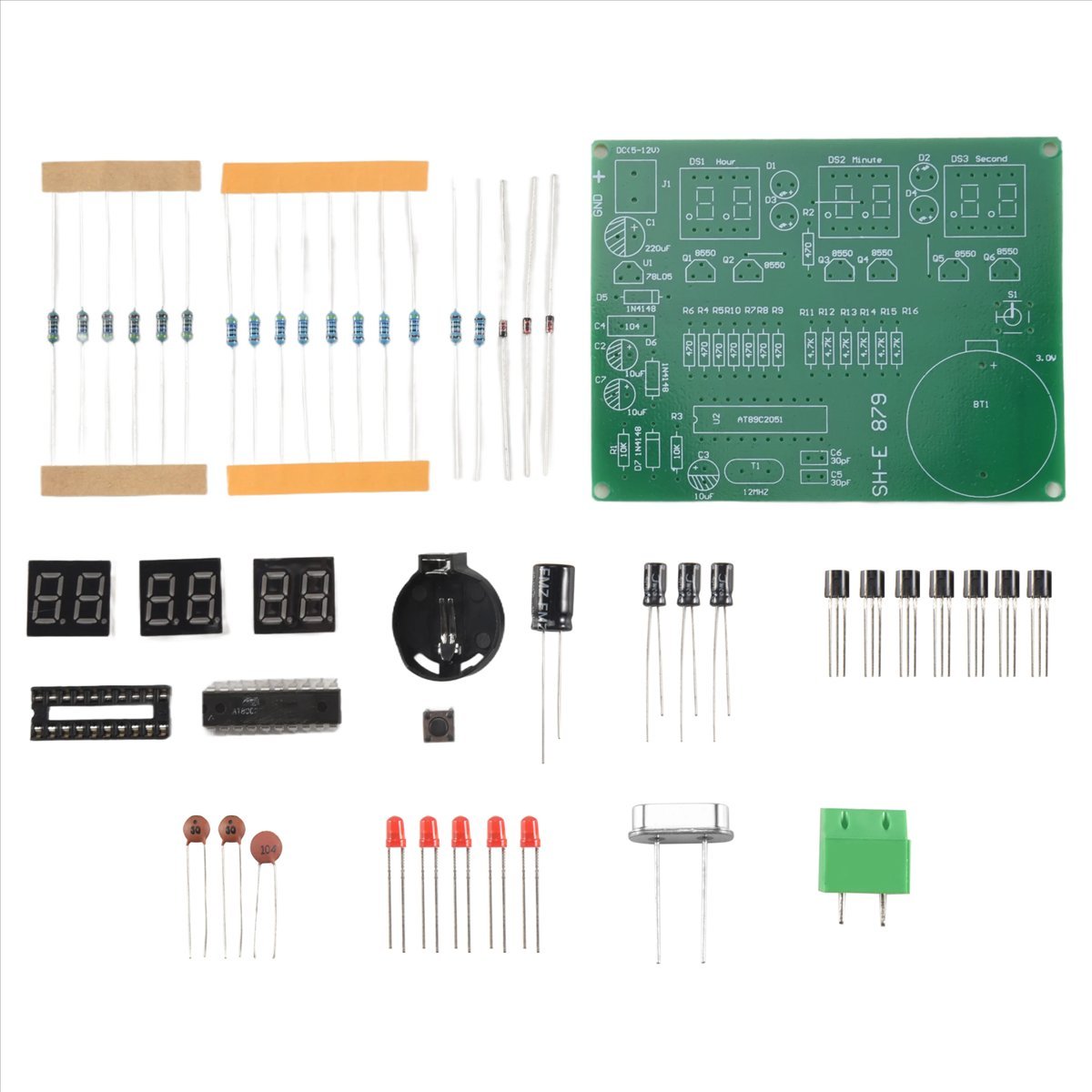A003 AT89C2051 6 Digital LED D – Diy Electronics Flux recenzja i cena