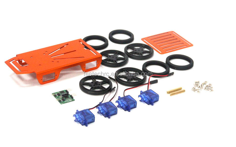 2WD/4WD Mobile Robot Platform  – Diy Electronics Music recenzja i cena