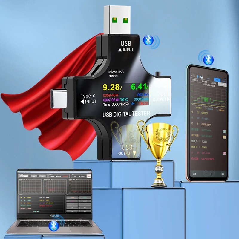 USB Tester DC Type-C PD Digita – Logic Analyzer Usb recenzja i cena