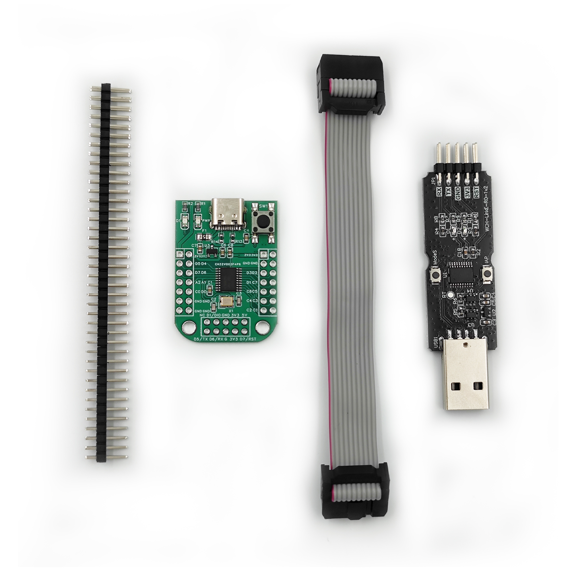 CH32V003 Kit 5IC Development b – Diy Electronics Watch recenzja i cena