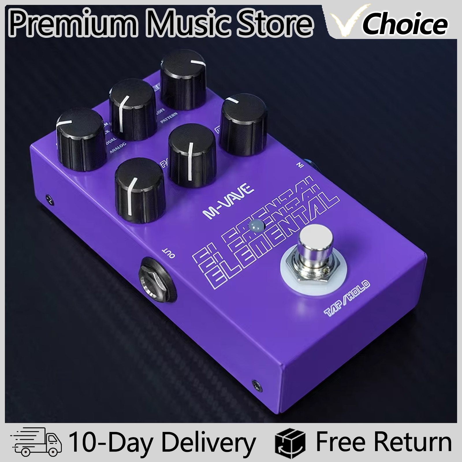 M-VAVE Electric Guitar Effect  – Diy Guitar Electronics recenzja i cena