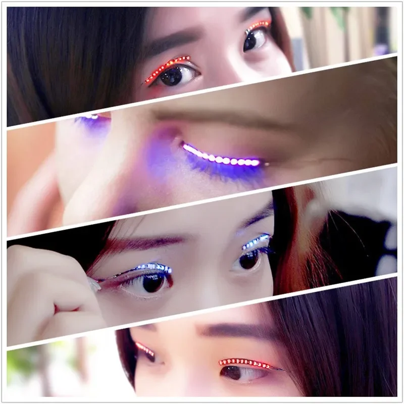 1 Pair LED False Eyelashes,Mak – Diy Halloween Electronics recenzja i cena