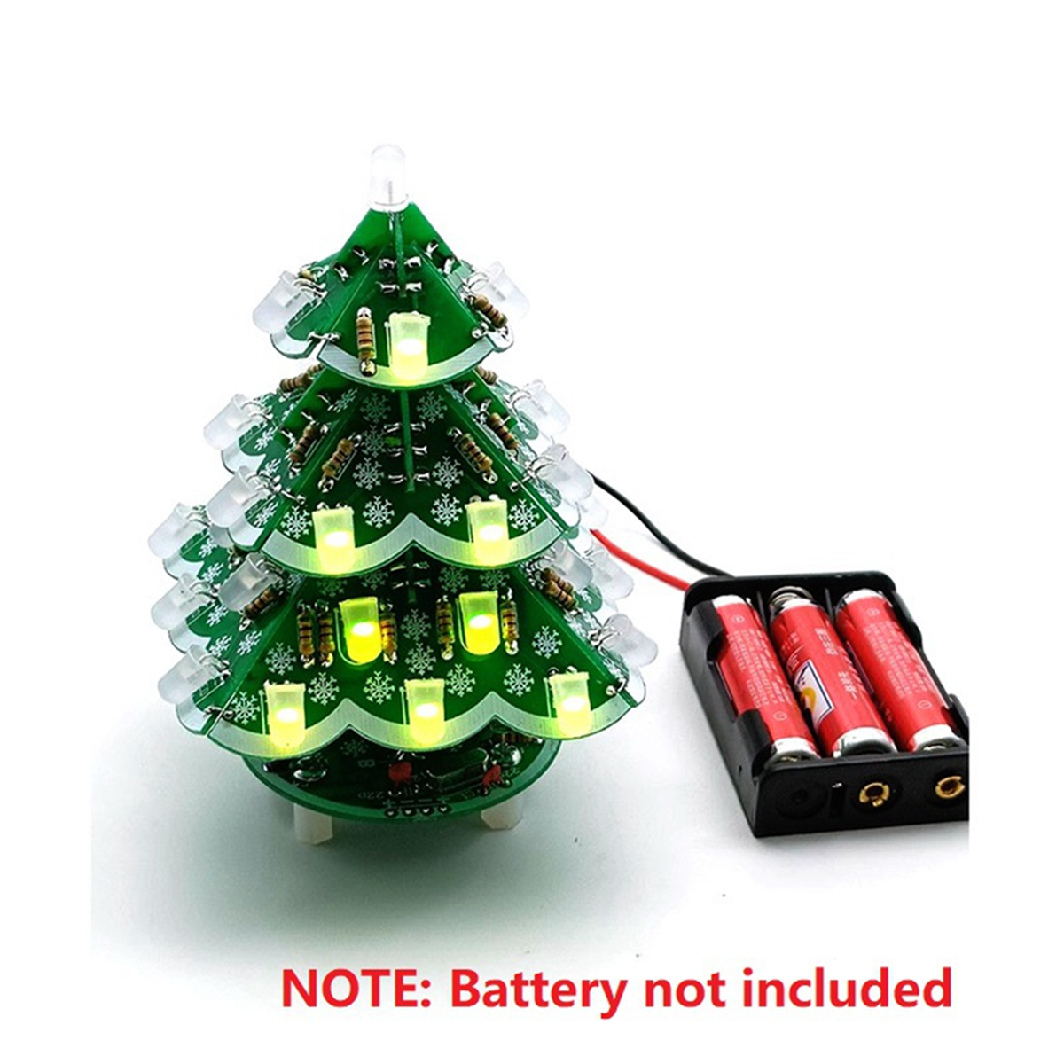 Newest! 3D Stereo Christmas Tr – Diy Home Electronics recenzja i cena