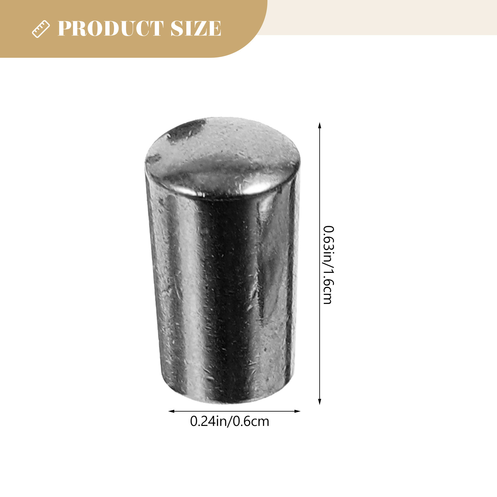2pcs Metal Tip 4Mm Toggle Cap  – Diy Guitar Electronics recenzja i cena