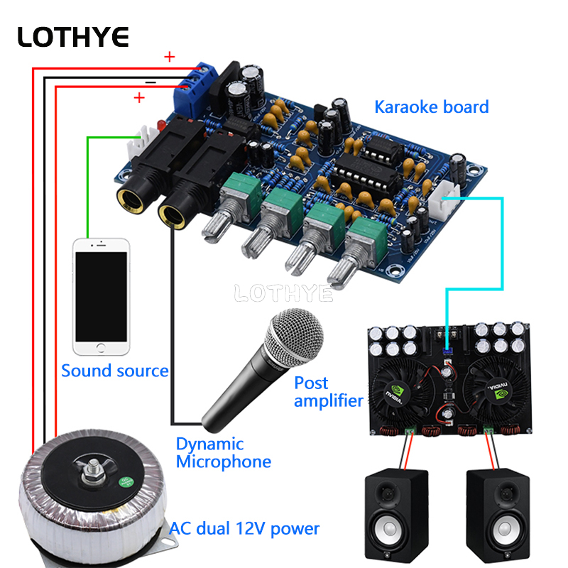 PT2399 Microphone Amplifier Bo – Diy Electronics Music recenzja i cena