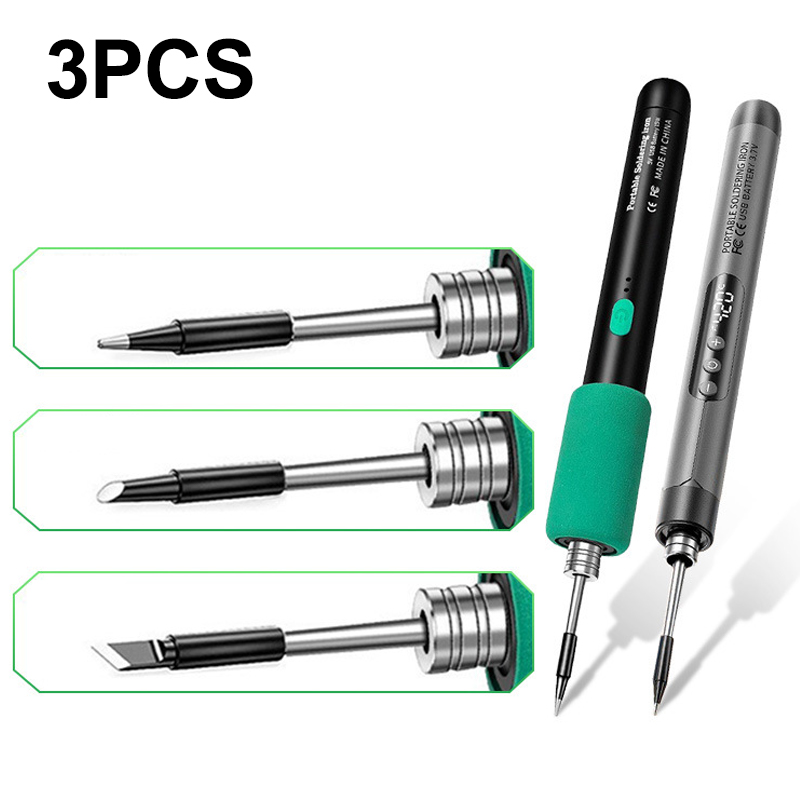 3Pcs USB Soldering Iron Tip wi – Diy Home Electronics recenzja i cena