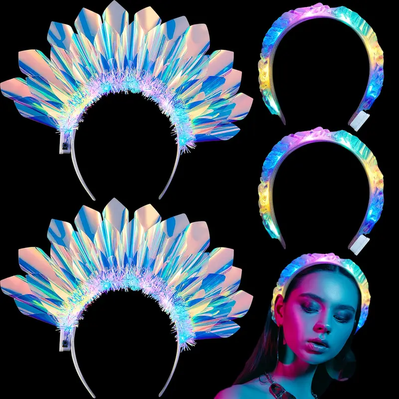 Glowing Laser Headband Light U – Diy Halloween Electronics recenzja i cena